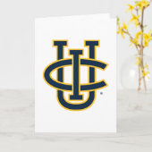 University of California, Irvine Logo Karte (Gelbe Blume)