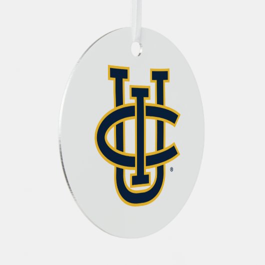 University of California, Irvine Logo Ornament Aus Metall (Vorderseite Rechts)