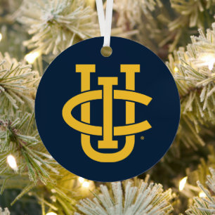 University of California, Irvine Logo Ornament Aus Metall