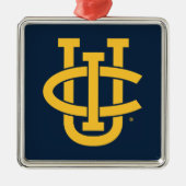 University of California, Irvine Logo Ornament Aus Metall (Vorne)