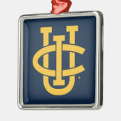 University of California, Irvine Logo Ornament Aus Metall (Links)