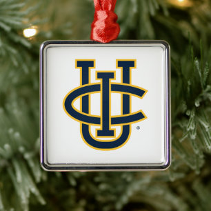 University of California, Irvine Logo Ornament Aus Metall