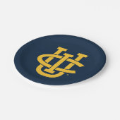 University of California, Irvine Logo Pappteller (Schrägansicht)