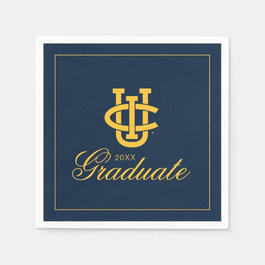 University of California, Irvine Logo Serviette (Vorderseite)