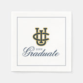 University of California, Irvine Logo Serviette (Vorderseite)