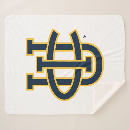 University of California, Irvine Logo Sherpadecke (Vorderseite (Horizontal))