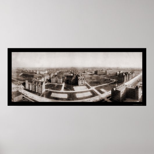 University of Chicago Foto 1904 Poster (Vorne)