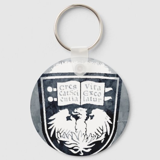 University of Chicago Siegel Schlüsselanhänger (Vorderseite)