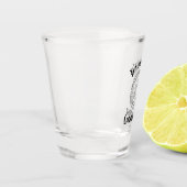 University of Common Sense Schnapsglas (Links)