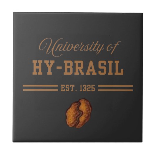 University of Hy-Brasil, Est. 1325 Fliese (Vorderseite)