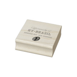 University of Hy-Brasil, Est. 1325 Gummistempel