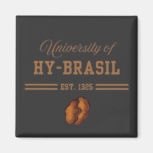 University of Hy-Brasil, Est. 1325 Magnet (Vorne)