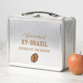 University of Hy-Brasil, Est. 1325 Metall Brotdose (Beispiel)