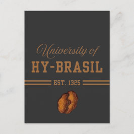 University of Hy-Brasil, Est. 1325 Postkarte