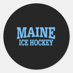 University Of Maine Eishockeybekleidung Sportfan Runder Aufkleber