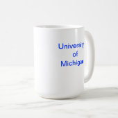 University of Michigan Kaffeetasse (VorderseiteRechts)
