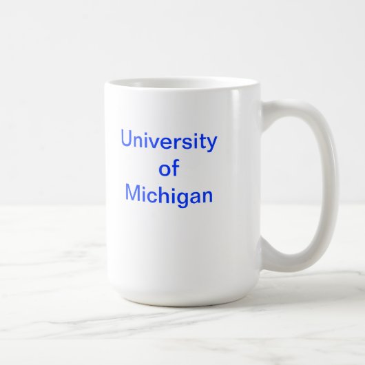University of Michigan Kaffeetasse (Rechts)