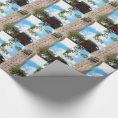 University of Michigan Tower Abstrakt Geschenkpapier (Ecke)