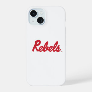 University of Mississippi Rebels Schrift iPhone 15 Hülle