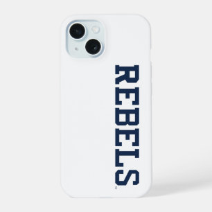 University of Mississippi Rebels Wortmarke iPhone 15 Hülle