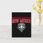 University Of New Mexico Unm Lobos Ncaa Unm&#; Karte (Gelbe Blume)