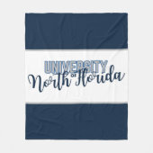 University of North Florida Large Fleece Blanket (Vorderseite)