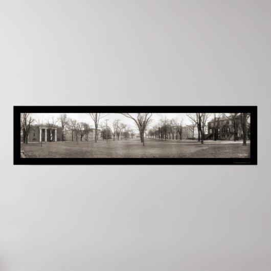 University of South Carolina Foto 1909 Poster (Vorne)