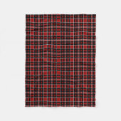 University of the Incarnate Word Tartan Fleecedecke (Vorderseite)