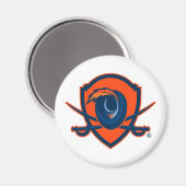University of Virginia | Cavalier Shield Magnet (Vorderseite/Rückseite)