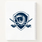 University of Virginia | Cavalier Shield Notizblock (Rückseite)