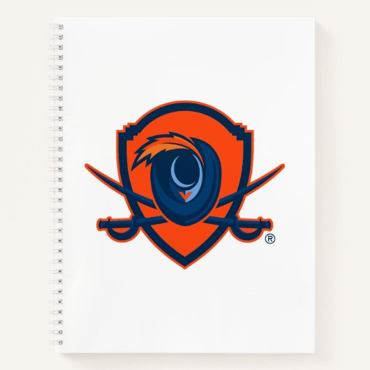 University of Virginia | Cavalier Shield Notizblock (Vorderseite)