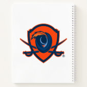 University of Virginia | Cavalier Shield Notizblock (Rückseite)
