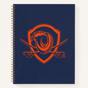 University of Virginia   Cavalier Shield Notizblock
