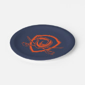 University of Virginia | Cavalier Shield Pappteller (Schrägansicht)
