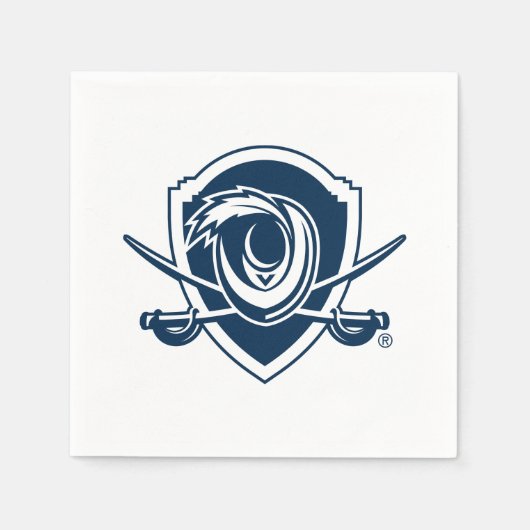 University of Virginia | Cavalier Shield Serviette (Vorderseite)