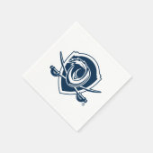 University of Virginia | Cavalier Shield Serviette (Ecke)
