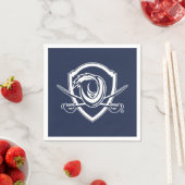University of Virginia | Cavalier Shield Serviette (Beispiel)