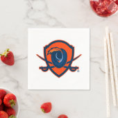 University of Virginia | Cavalier Shield Serviette (Beispiel)