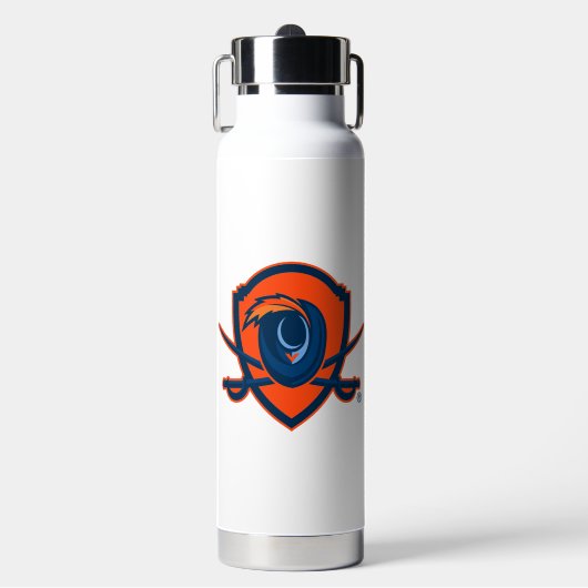 University of Virginia | Cavalier Shield Trinkflasche (Vorderseite)