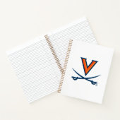 University of Virginia Sabre Notizblock (Innenseite)