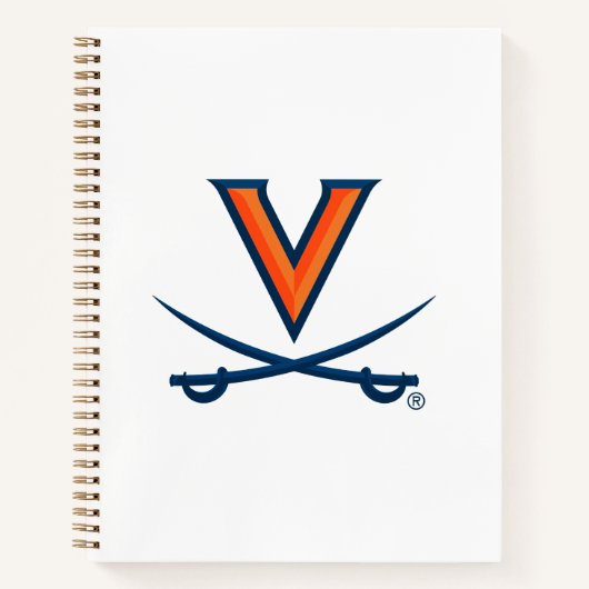 University of Virginia Sabre Notizblock (Vorderseite)