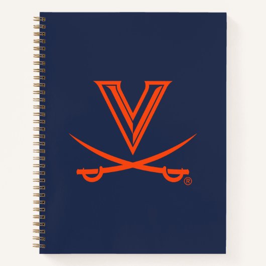 University of Virginia Sabre Notizblock (Vorderseite)