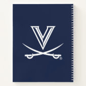 University of Virginia Sabre Notizblock (Rückseite)