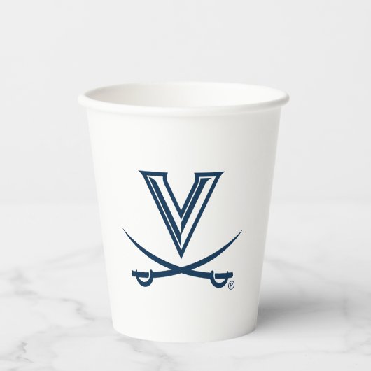 University of Virginia Sabre Pappbecher (Vorderseite)