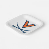 University of Virginia Sabre Pappteller (Gewinkelt)