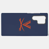 University of Virginia Sabre Samsung Galaxy Hülle (Rückseite (Horizontal))
