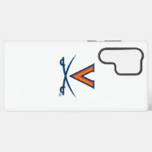 University of Virginia Sabre Samsung Galaxy Hülle (Rückseite (Horizontal))