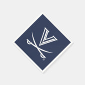 University of Virginia Sabre Serviette (Ecke)