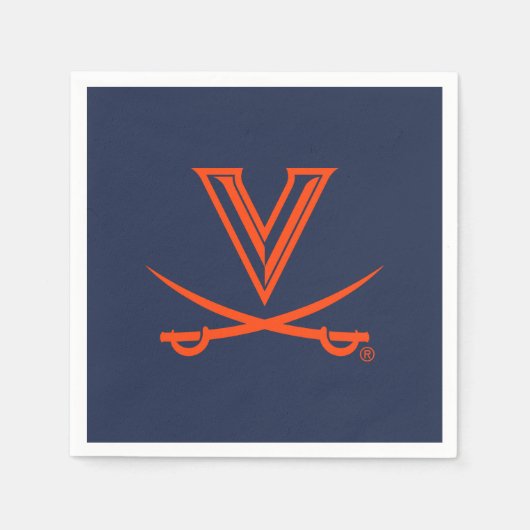 University of Virginia Sabre Serviette (Vorderseite)