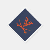 University of Virginia Sabre Serviette (Ecke)